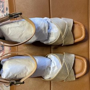 Crown Vintage Cork Platform Sandals Size 9.5